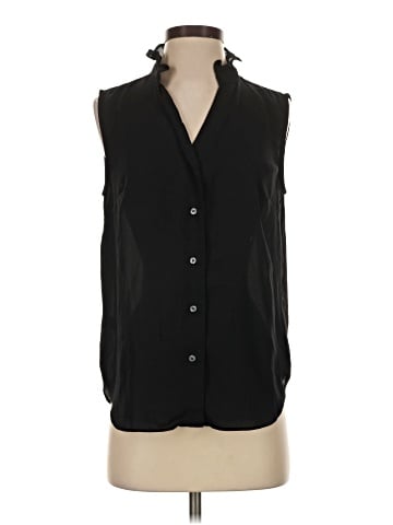 Ann Taylor Sleeveless Button-Down Shirt (view 1)