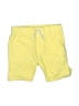 Nautica 100% Cotton Solid Yellow Shorts 18-24 MO / 24 MO - photo 1