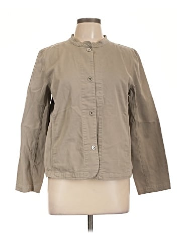 Eileen Fisher 3/4 Sleeve Button-Down Shirt (view 1)
