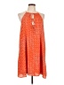 Charles Henry 100% Polyester Orange Casual Dress Size L - photo 1