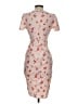 JOA 100% Polyester Tan Cocktail Dress Size XS - photo 2