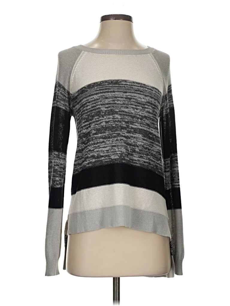 Pre-owned Bcbgmaxazria Pullover Sweater In Gray