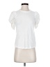 A.L.C. 100% Cotton White Short Sleeve Top Size XS - photo 1