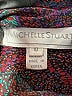 Michelle Stuart Paisley Purple Short Sleeve Turtleneck Size 10 - photo 7