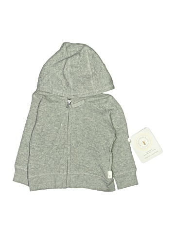Burt's Bees Baby Zip Up Hoodie (view 1)