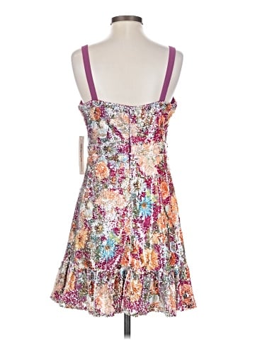 Aqua Cocktail Dress (view 2)