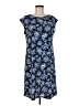Lark & Ro Paisley Blue Casual Dress Size M - photo 1
