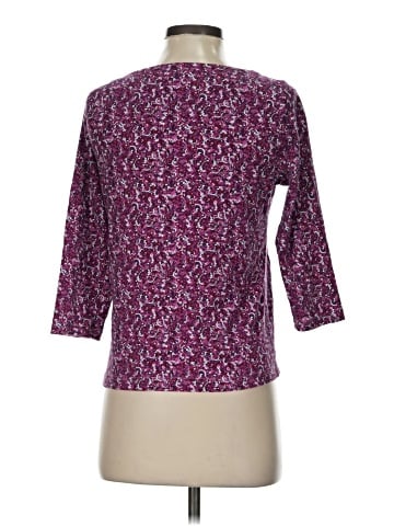 Croft & Barrow 3/4 Sleeve T-Shirt (view 2)