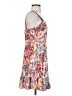 Aqua 100% Polyester Print Purple Cocktail Dress Size XS - photo 4
