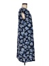 Lark & Ro Paisley Blue Casual Dress Size M - photo 4