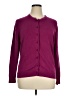 Lands' End Maroon Purple Cardigan Size XL - photo 1