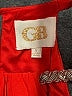 GB 100% Polyester Solid Red Cocktail Dress Size S - photo 7