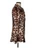 Alberto Makali 100% Polyester Animal Print Brown Long Sleeve Blouse Size M - photo 5