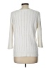 Ann Taylor LOFT Outlet 100% Cotton Ivory Pullover Sweater Size L - photo 2