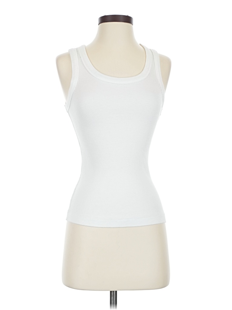 Pre-owned Universal Thread Sleeveless T-shirt In White