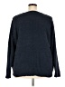 Softies 100% Polyester Solid Blue Pullover Sweater Size 3X - photo 2