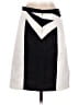 Express Design Studio Color Block White Formal Skirt Size 4 - photo 2