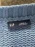 Gap Solid Blue Pullover Sweater Size L (tall) - photo 7