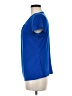 NY Collection Blue Short Sleeve Blouse Size M - photo 5