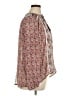 Knox Rose 100% Polyester Paisley Brown Long Sleeve Blouse Size XL - photo 4