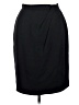 Dana Buchman Solid Black Wool Skirt Size 16 - photo 1