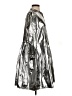 Just Metallic Silver Cocktail Dress Size S - photo 4