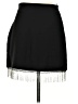 Zara Solid Black Casual Skirt Size S - photo 2