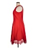 Donna Ricco Solid Red Cocktail Dress Size 14 - photo 5