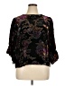 W5 Black 3/4 Sleeve Blouse Size XL - photo 1