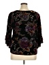 W5 Black 3/4 Sleeve Blouse Size XL - photo 2