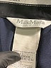 Max Mara 100% Virgin Wool Solid Blue Wool Pants Size 10 - photo 7