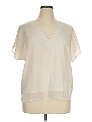 DKNY Short Sleeve Blouse (view 1)