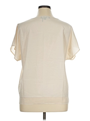 DKNY Short Sleeve Blouse (view 2)
