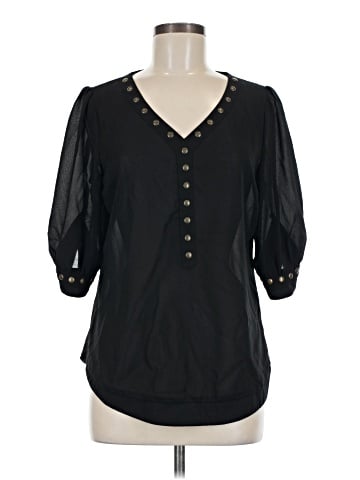 41Hawthorn 3/4 Sleeve Blouse (view 1)