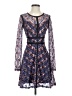 Xhilaration Paisley Blue Cocktail Dress Size XS - photo 1