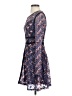 Xhilaration Paisley Blue Cocktail Dress Size XS - photo 5