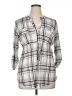 Siren Lily 100% Polyester Gray 3/4 Sleeve Blouse Size XL - photo 1