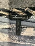 BCBGMAXAZRIA Graphic Black Cocktail Dress Size M - photo 7