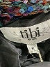 Tibi 100% Silk Silver Purple Cocktail Dress Size 6 - photo 4