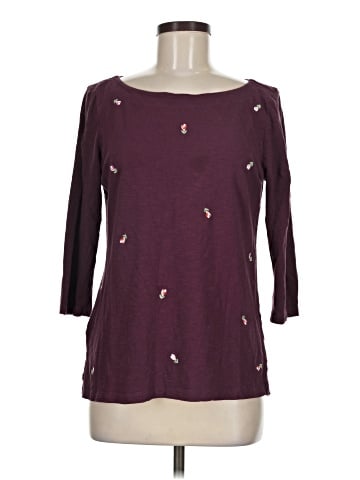 Ann Taylor LOFT Outlet 3/4 Sleeve T-Shirt (view 1)