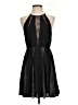 BCBGMAXAZRIA 100% Polyester Black Cocktail Dress Size 2 - photo 1