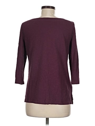 Ann Taylor LOFT Outlet 3/4 Sleeve T-Shirt (view 2)