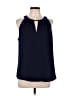 Trina Turk Blue Sleeveless Blouse Size L - photo 1