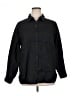 Athleta 100% Linen Black Long Sleeve Button-Down Shirt Size XL - photo 1