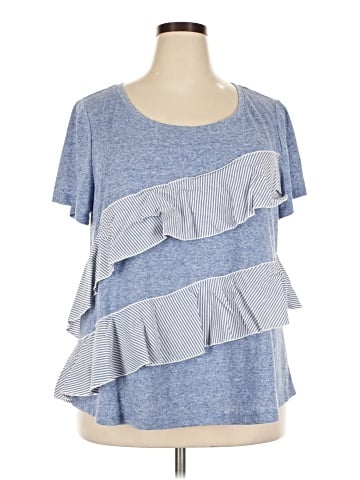 Lane Bryant Short Sleeve Top (view 1)
