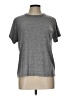 Free Assembly Metallic Gray Active T-Shirt Size L - photo 1