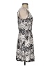 Unbranded Graphic Silver Cocktail Dress Size S (estimated) - photo 4