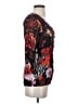 Alberto Makali 100% Polyester Red 3/4 Sleeve Blouse Size S - photo 4