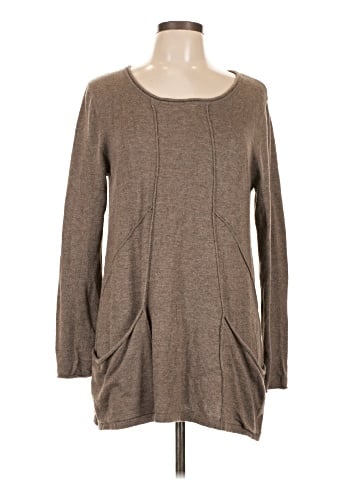 August Silk Pullover Sweater (view 1)