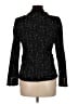 Aqua 100% Polyester Tweed Black Blazer Size M - photo 2